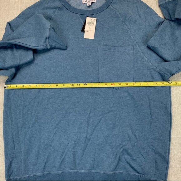 And Now This Men's Solid Fleece Sweatshirt Size L - Picture 7 of 9